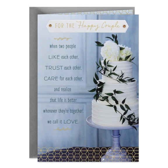 Hallmark Wedding Card (We Call It Happily Ever After)