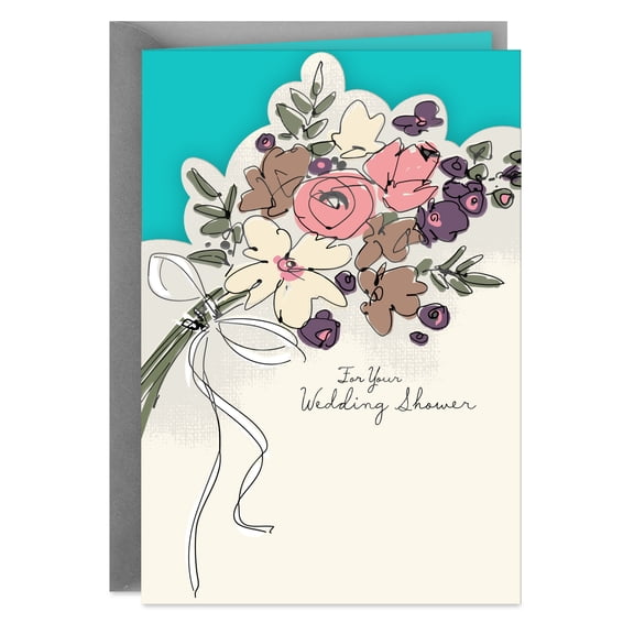 Hallmark Wedding Shower Card (May Love Fill Your Home)