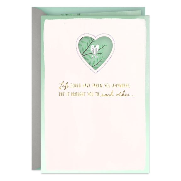 Hallmark Wedding Shower Card (Together Is Where You're Meant to Be)