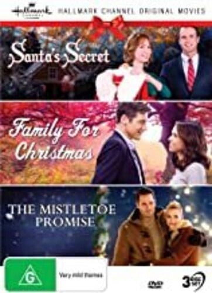 Hallmark Xmas 10 Santa s Secret AKA Christmas At Cartwrights Family For Christmas The Mistletoe Promise NTSC 0 DVD Via Vision Drama