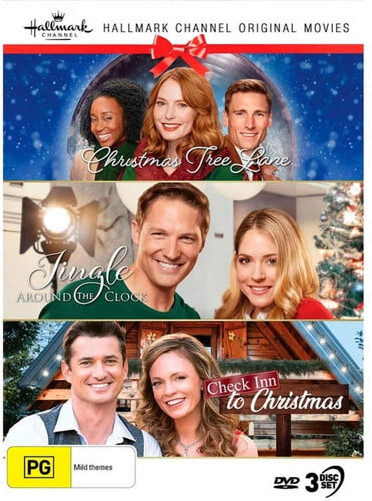 Hallmark Xmas Collection 28 (Christmas Tree Lane / Jingle Around The Clock / Check Inn To Christmas) - NTSC/0 (DVD), Via Vision, Drama