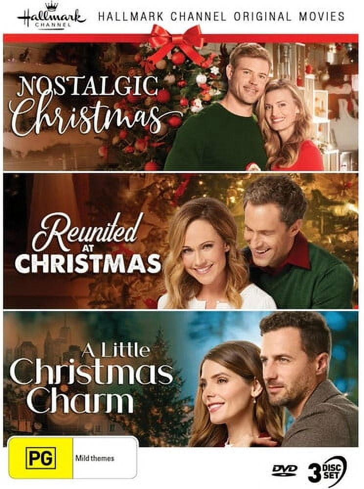 Hallmark Xmas Collection 31 (Nostalgic Christmas / Reunited At Christmas / A Little Christmas Charm) - NTSC/0 (DVD), Via Vision, Drama