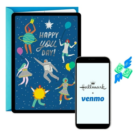 Hallmark and Venmo Birthday Greeting Card ("Happy You Day")