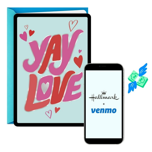 Hallmark And Venmo Wedding Greeting Card (Yay Love)