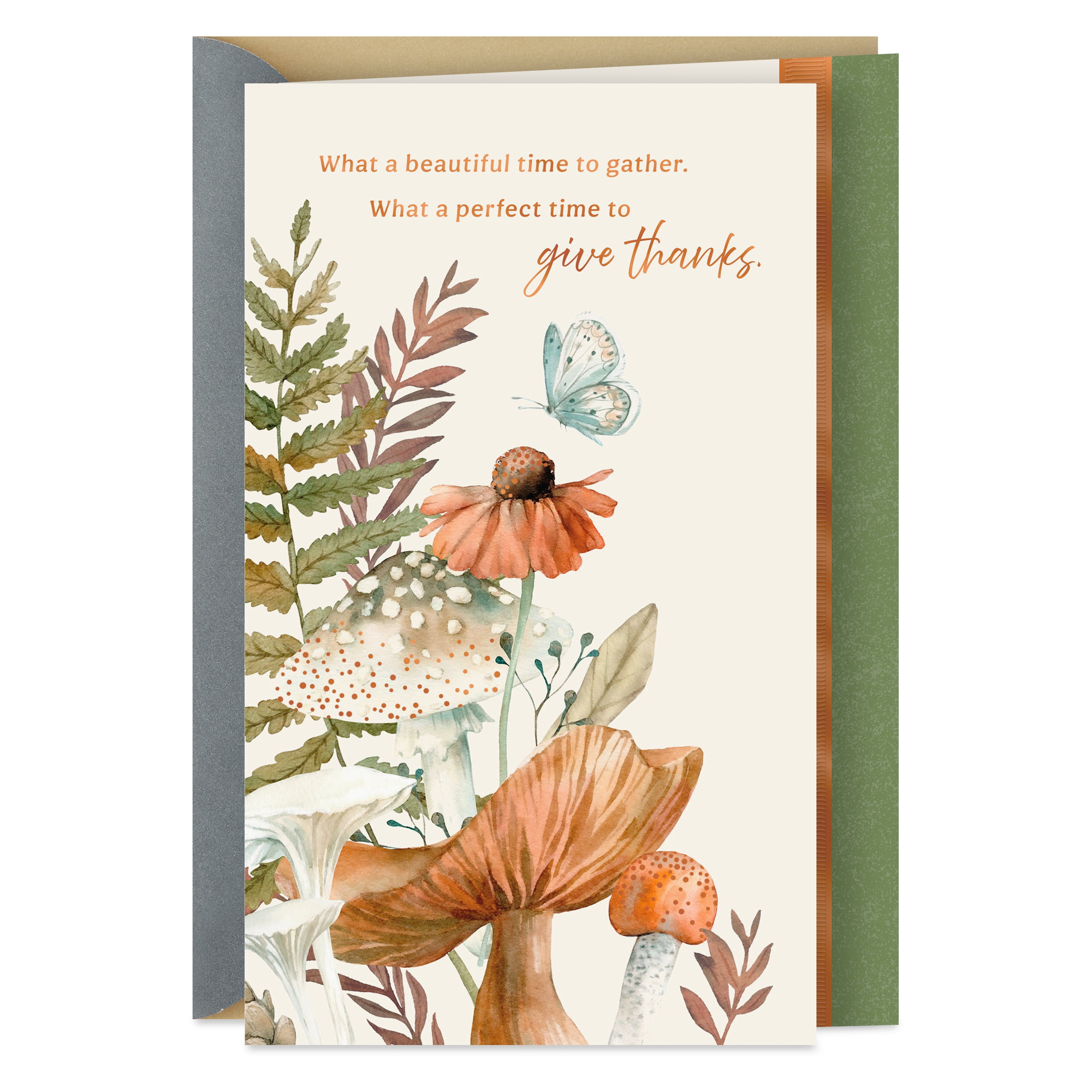 Hallmark Thanksgiving Card (Wishing the Goodness of the Season), 1 Count