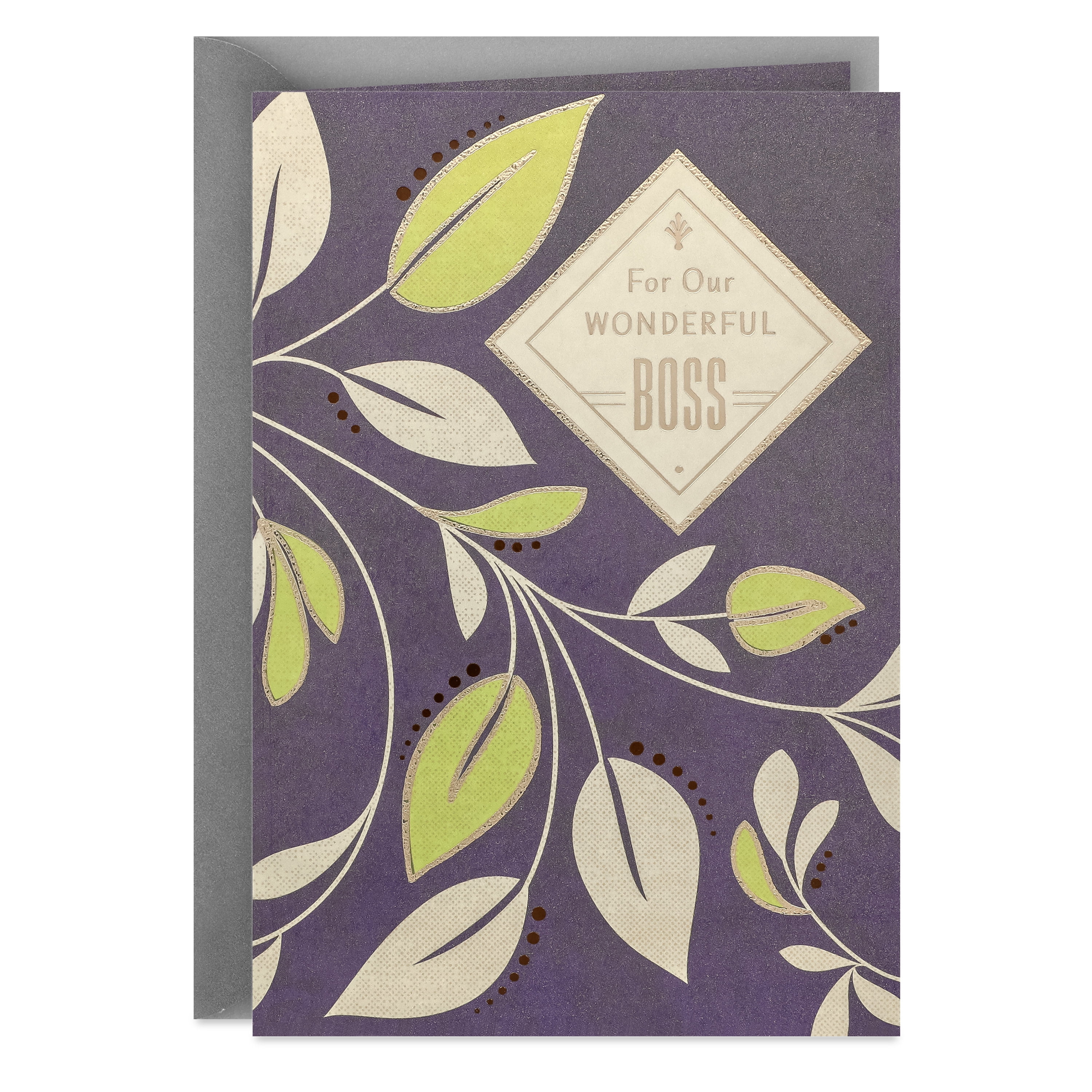 Hallmark Boss's Day Card (You Encourage, Praise and Motivate), 1 Count