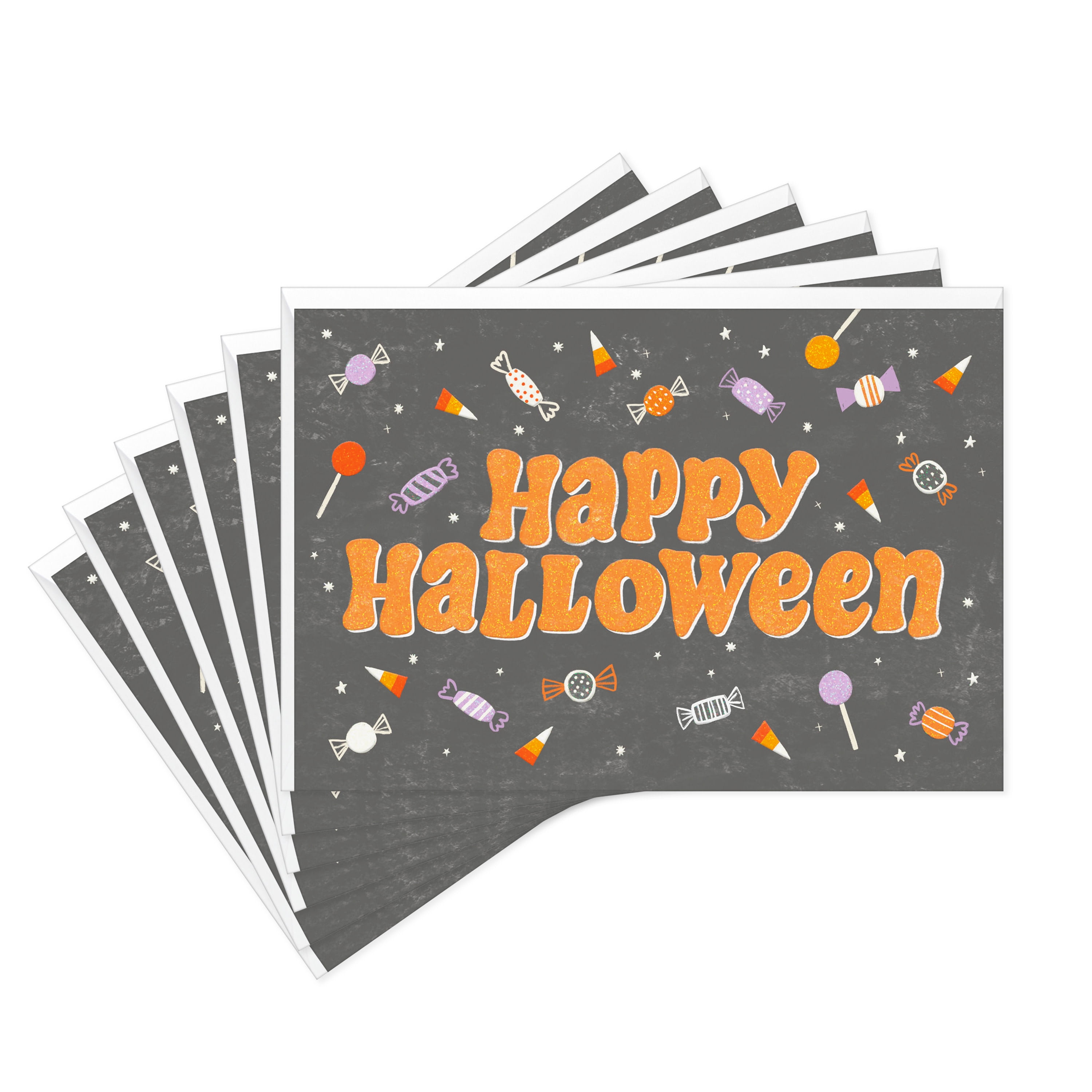 Hallmark Halloween Cards (Hope It's a Treat), 6 Count