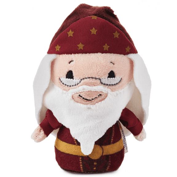 Hallmark itty bittys Harry Potter Albus Dumbledore in Red Robes Plush New w Tag