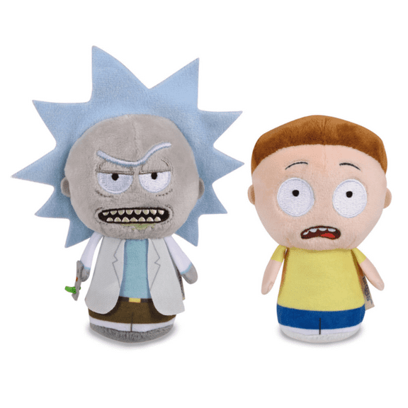 Hallmark itty bittys Rick and Morty Plush, Set of 2 New With Tag