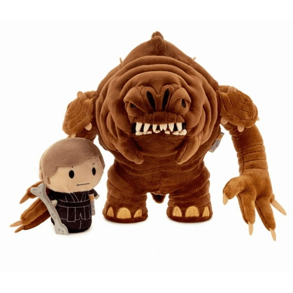 Hallmark itty bittys Star Wars: Return of the Jedi Luke & Rancor Plush Set New