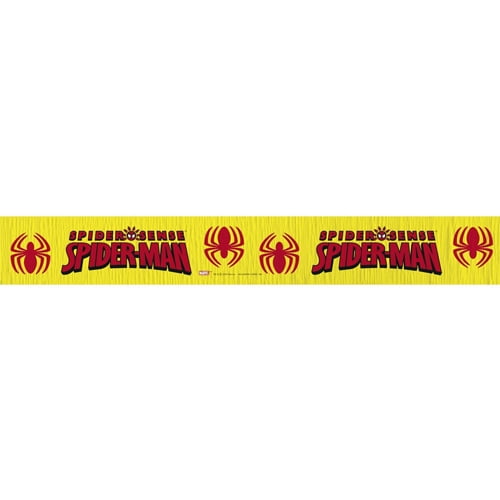 Spider-Man Spider Sense Crepe Paper Streamer (30ft)
