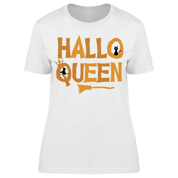 Hallo Queen Halloween Women's T-shirt