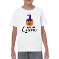 thumbnail image 1 of Halloqueen Cute Jack-O-Lantern T-Shirt Juniors -Image by Shutterstock,  Medium, 1 of 4