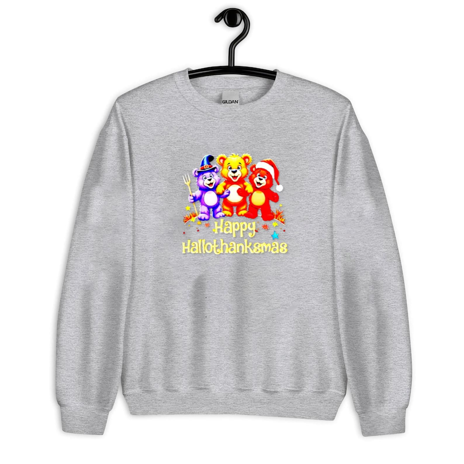 Hallothanksmas_Bears_Halloween_Thanksgiving_Christmas_2024_shirt