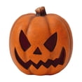 thumbnail image 1 of Halloween 10 Inch Glowing Pumpkin Lantern Decor, Light Up LED Jack O Lantern Figurine for Tabletop Mantel Shelf Entryway Fall Thanksgiving Indoor Home Decoration Accent, 1 of 5