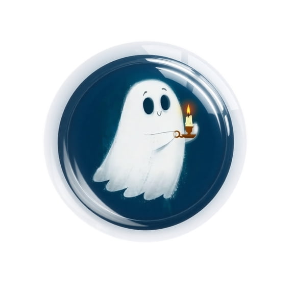 Halloween 10Pc Ghost Fridge Magnets, Cute Glowing Ghost Magnetic Decorations, Refrigerator Magnets for Kitchen, Locker, Cabinet, Halloween Party, Home Decor, Spooky Festive Gift and Holiday Accents