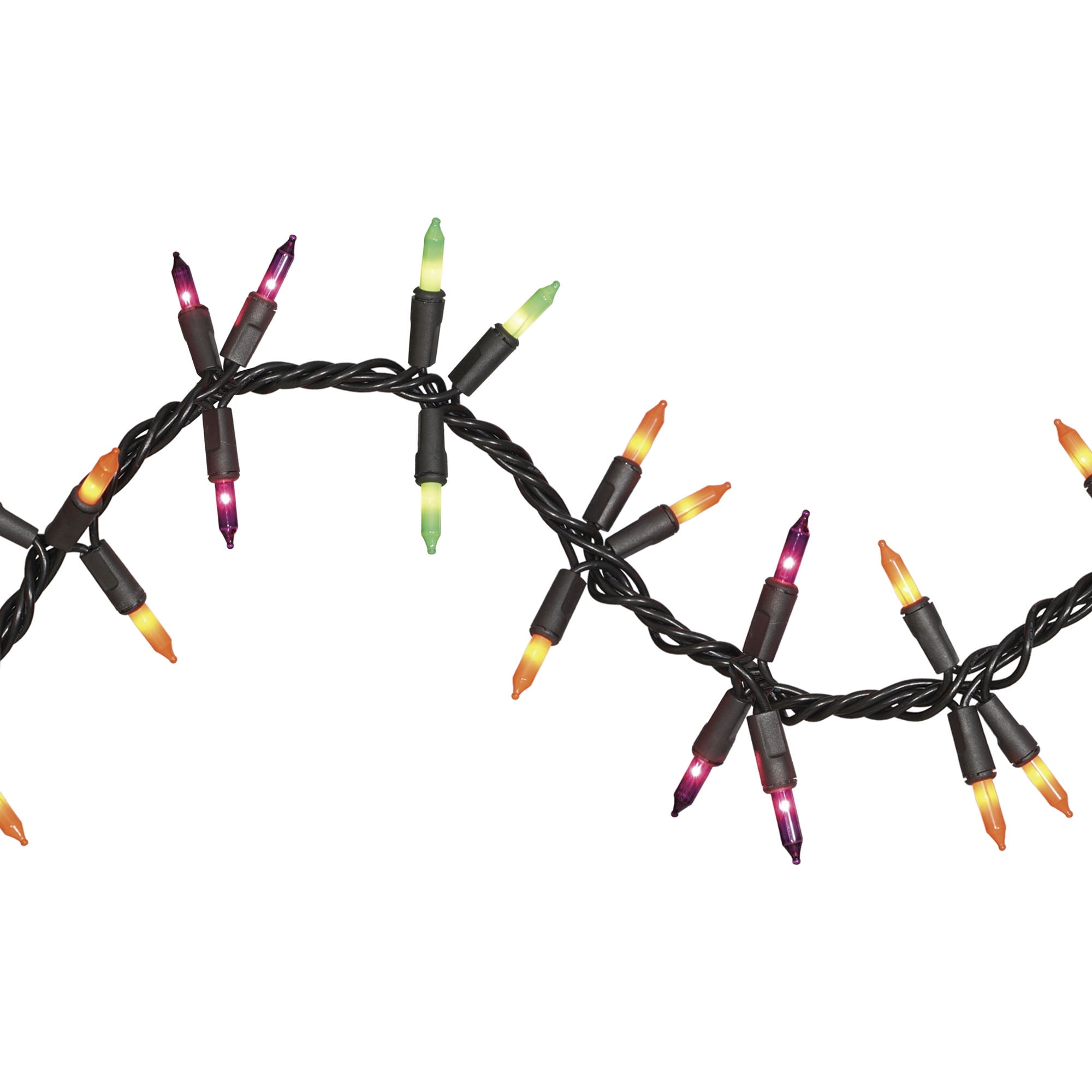 Halloween 120Count Indoor/Outdoor Multicolor Garland Incandescent