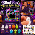 thumbnail image 1 of Halloween 13-Day Countdown Squishy Calendar, 13Pc Random Color Sensory Toys, Numbered Countdown Box For Seasonal Parties, Gifts, Desk Play And Daily Activities, 1 of 8
