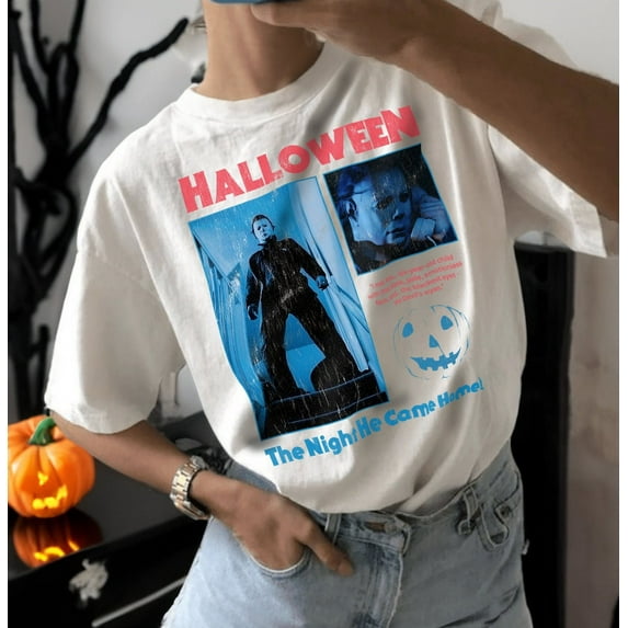 Halloween 1978 Michael Myers Movie T-Shirt | Vintage Horror Movie T-shirt | John Carpenters Halloween Shirt | Unisex Horror Fan Apparel