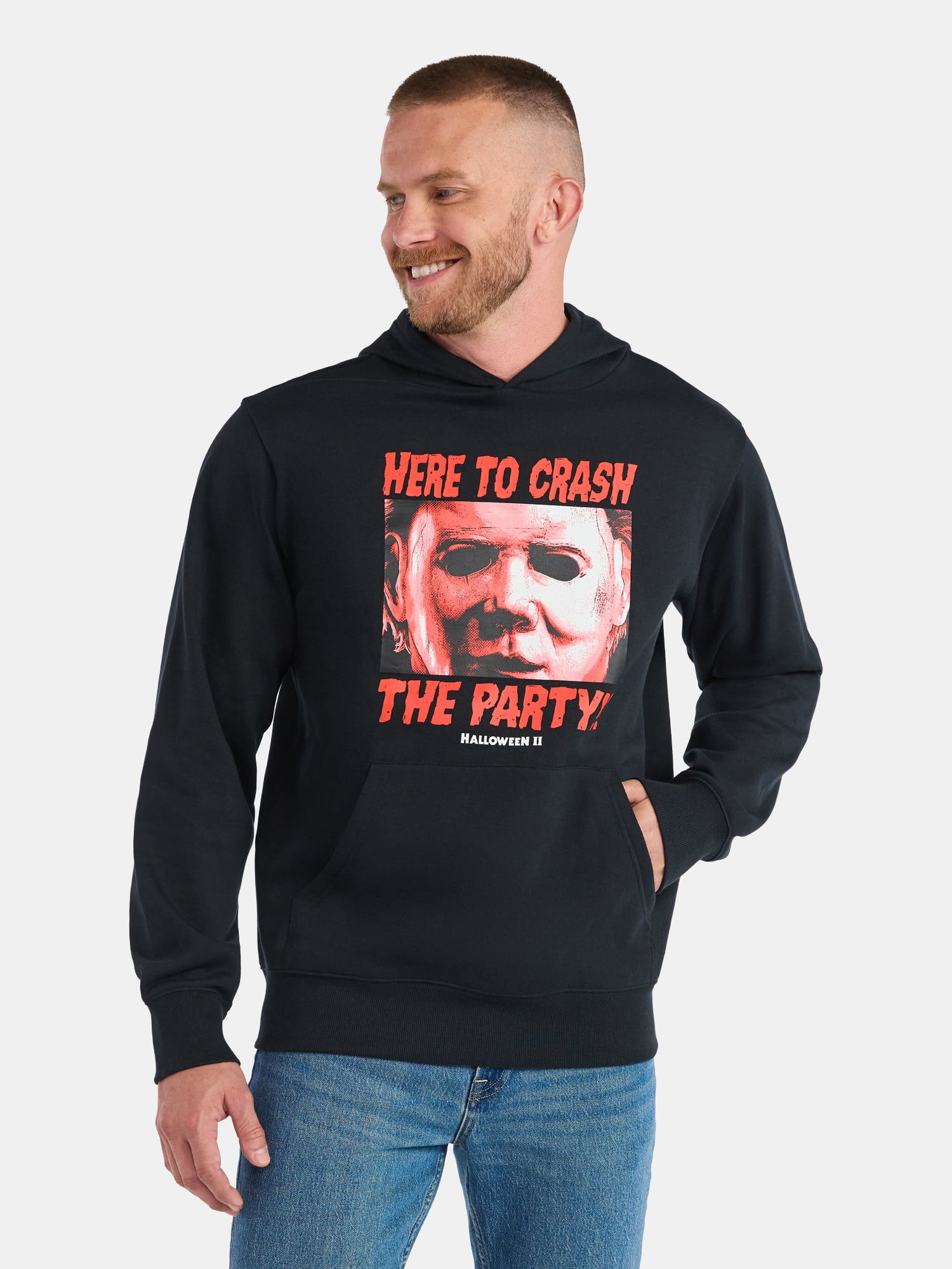 Halloween 2, Men's & Big Men's Graphic Hoodie, Sizes XS-5XL