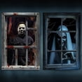 thumbnail image 1 of Halloween 2-Pack Door And Window Curtain Background Hanging Cloth Horror Outdoor Decoration Scene Hanging Cloth, 1 of 3