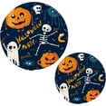 thumbnail image 1 of Halloween 2 Pack Pot Holders Trivets, Heat Resistant Hot Pads for Kitchen Table Decoration Trivets for Hot Dishes/Pot/Bowl/Teapot/Hot Pot Holders, 7" + 9.45", 1 of 7