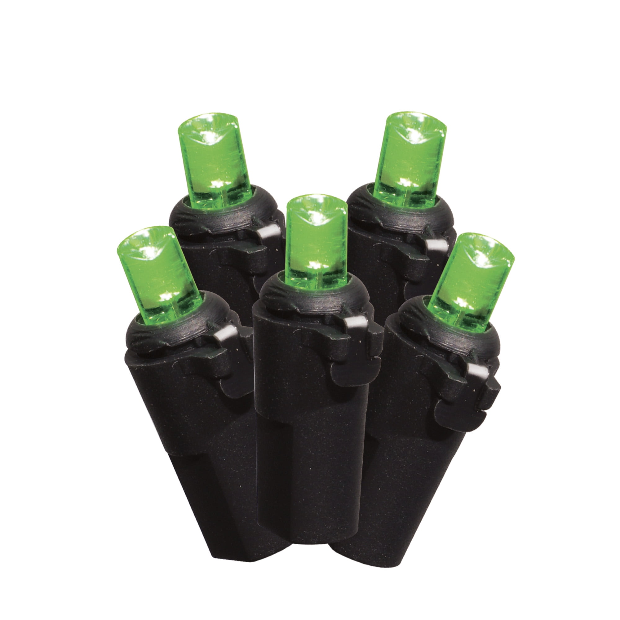 Halloween 20Count Battery Operated Green LED Mini Lights, with Timer