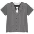 thumbnail image 1 of Halloween 20's Gangster Costume All Over Youth T Shirt Multi YLG, 1 of 2