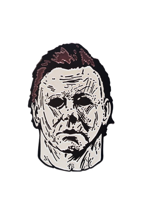 Halloween 2018 Michael Myers Mask Enamel Pin