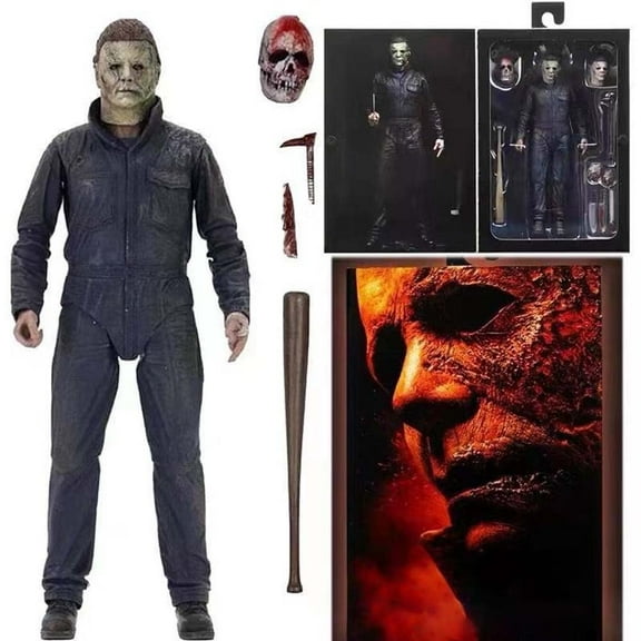 Halloween (2021 Movie) - 7 Inch Action Figure Ultimate Michael Myers Version Horror Movie Doll Toys Gift