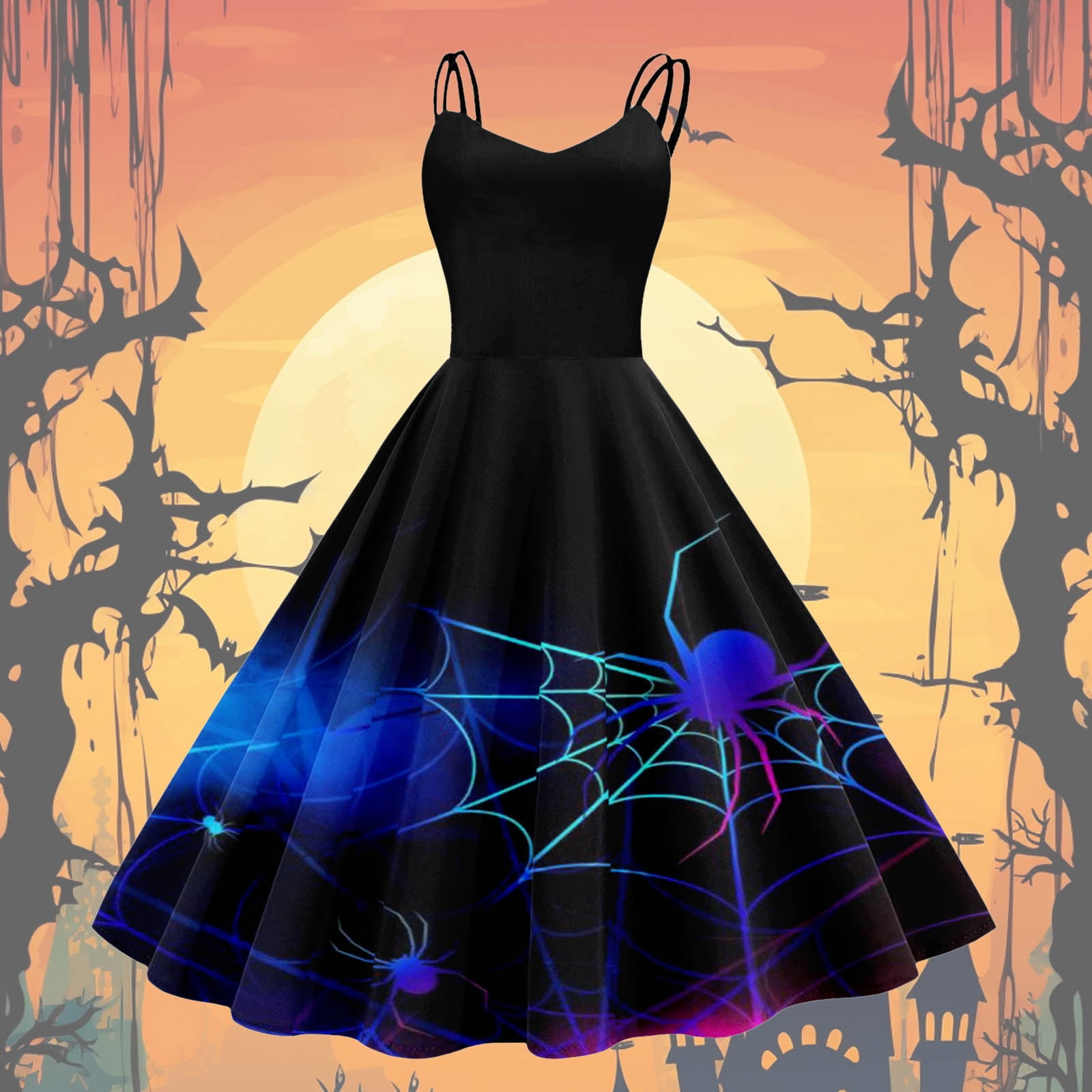 2024 Black Dresses for Women Gothic Dresses for Women Womens 2024 Dress