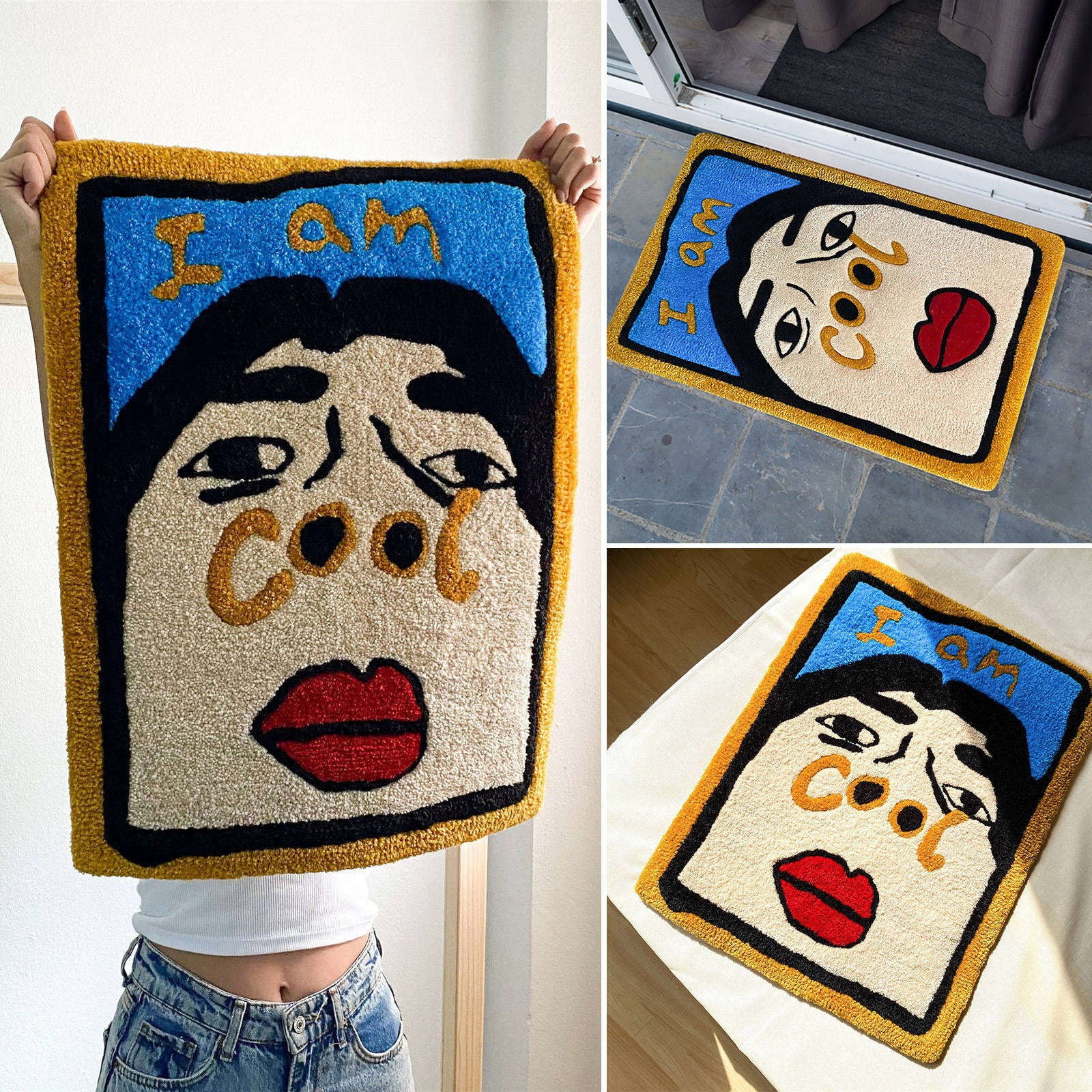 Halloween 2024 "I Am Cool" Door Mat Adds Personality And Practicality