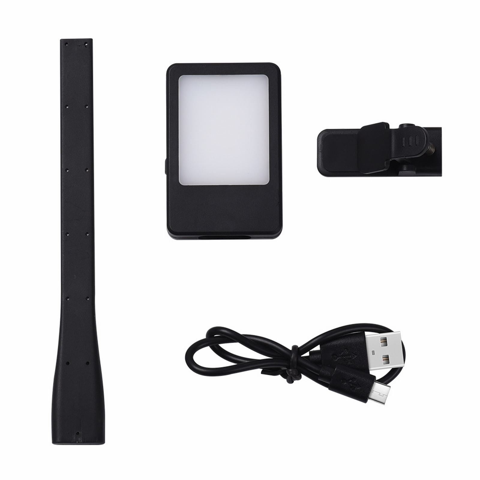 Halloween 2024 Rechargeable Book Reading Light Lamp LED Book Light For