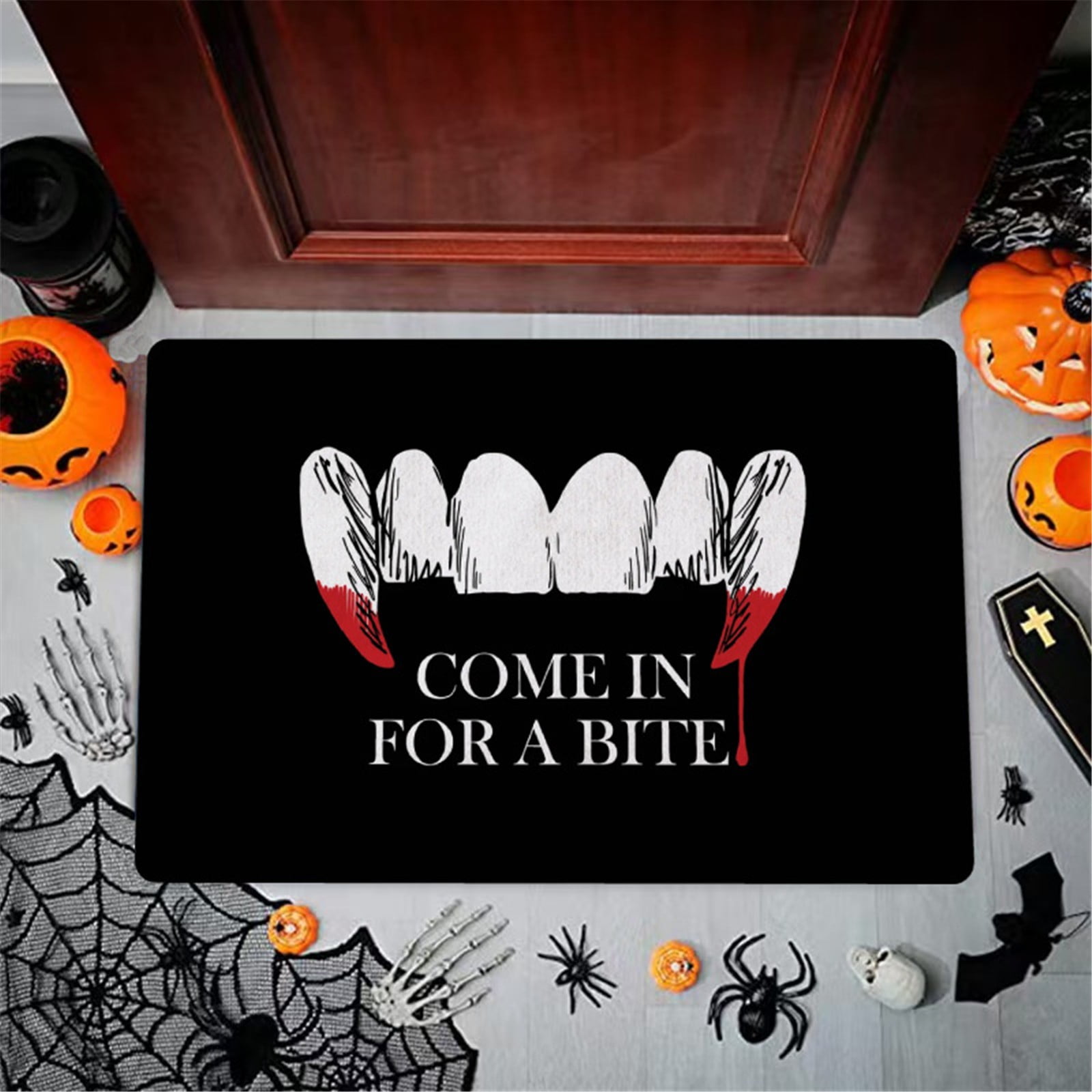 Halloween 2024 Sales Carpet,Halloween Door Mat Outdoor Rug Funny