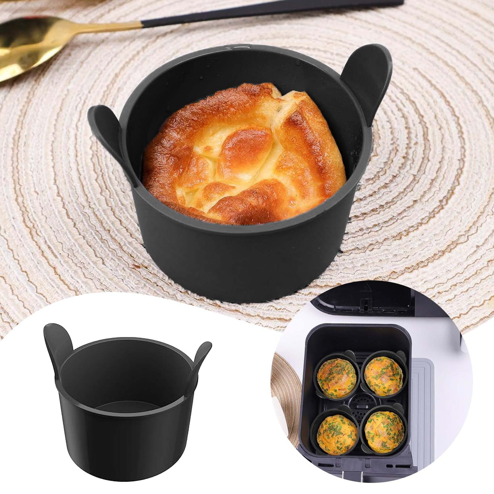Halloween 2024 Silicone Egg For Air Fryer 3x2.2in Non Stick Silicone