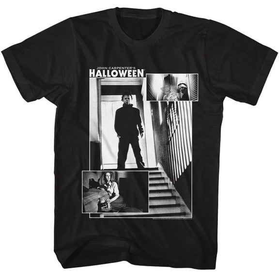 Halloween 3 Shot Black Adult T-Shirt