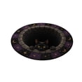 thumbnail image 1 of Halloween 3D Optical Illusion Round Rug, Velvet Vortex Ghost Circular Floor Mat, Non Soft Indoor Seasonal Carpet For Bedroom, Living Room & Bathroom Decorï¼50*50cm), 1 of 3
