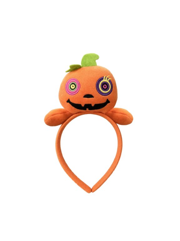 Halloween 3D Pumpkin Headband, Decorative Character Hair Accessory For Women, Festive Party Headwear For Costume Events, Seasonal Photos And Holiday Gatherings