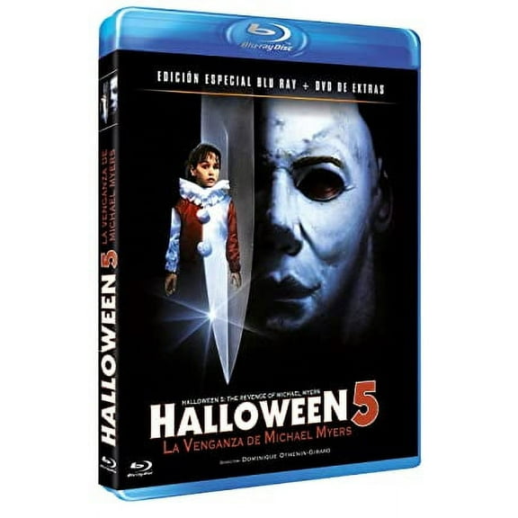 Halloween 5: The Revenge of Michael Myers (Blu-Ray & DVD Combo) [ Blu-Ray, Reg.A/B/C Import - Spain ]