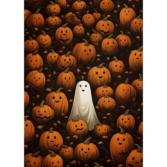 Halloween 5D Diamond Art Kits for Adults Beginners, Pumpkin and Spooky DIY Full Round Drill Diamond Painting Kits Ghost,Paint by Diamonds Dot Gem Art Crystal Easy,Home Wall Decor 12 X 16 Inch.