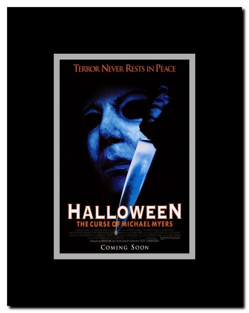 Halloween 6: the Curse of Michael Myers Framed Movie Poster