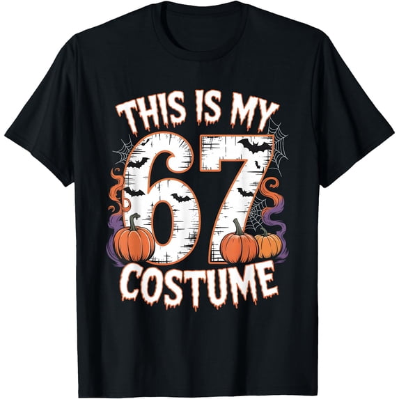 Halloween 67 Six Seven Costume T-Shirt , Vintage T-Shirt