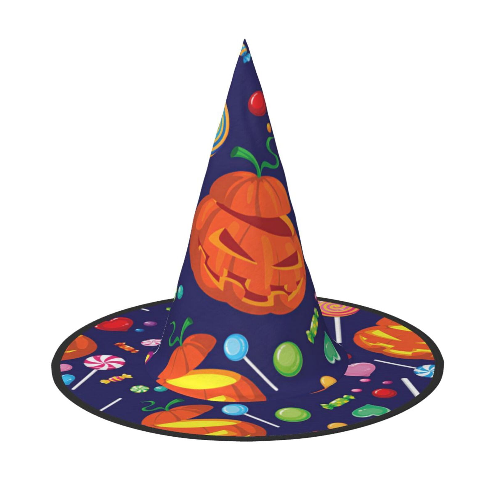 Halloween (9) Witch Hat Halloween Decorations Foldable Witch Hats for