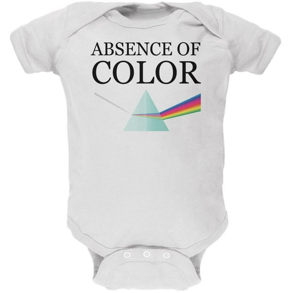 Halloween Absence of Color Costume Soft Baby One Piece White 9-12 M