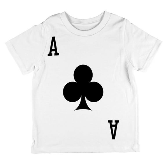 Halloween Ace of Clubs Card Soldier Costume All Over Toddler T Shirt Multi 4T