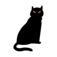 thumbnail image 1 of Halloween Acrylic Black Cat Ground Spike for Garden, Courtyard, Patio, Flower Bed, Party Outdoor Decor, 1 of 5