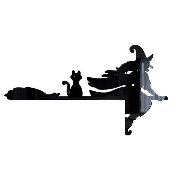 Halloween Acrylic Door Corner Sign - Lightweight/Durable, Spooky Design, for Indoor/Outdoor (Home/Yard/Bar) Holiday Decor