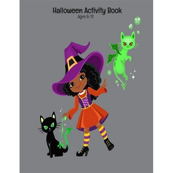 Halloween Activity Book Ages 8-12: Connect The Dots - Spot The Difference - Mazes - Word Search Puzzles - Dot to Dot - Word Search for Kids - Kids Activities - Mazes For Kids - Halloween Fun - Sudoku