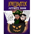 thumbnail image 1 of Halloween Activity Book: Gifts For Kids 4-8 - Includes Super Spooky Fun Coloring Book Pages, Mazes And Word Search Pages, (Paperback), 1 of 1