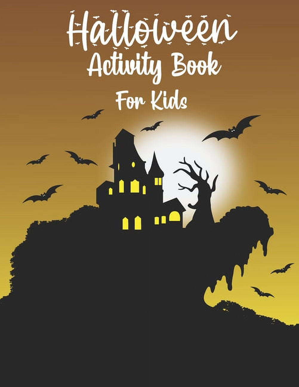 Halloween Coloring Book: For Kids Ages 4-8, 9-12 (Coloring Books